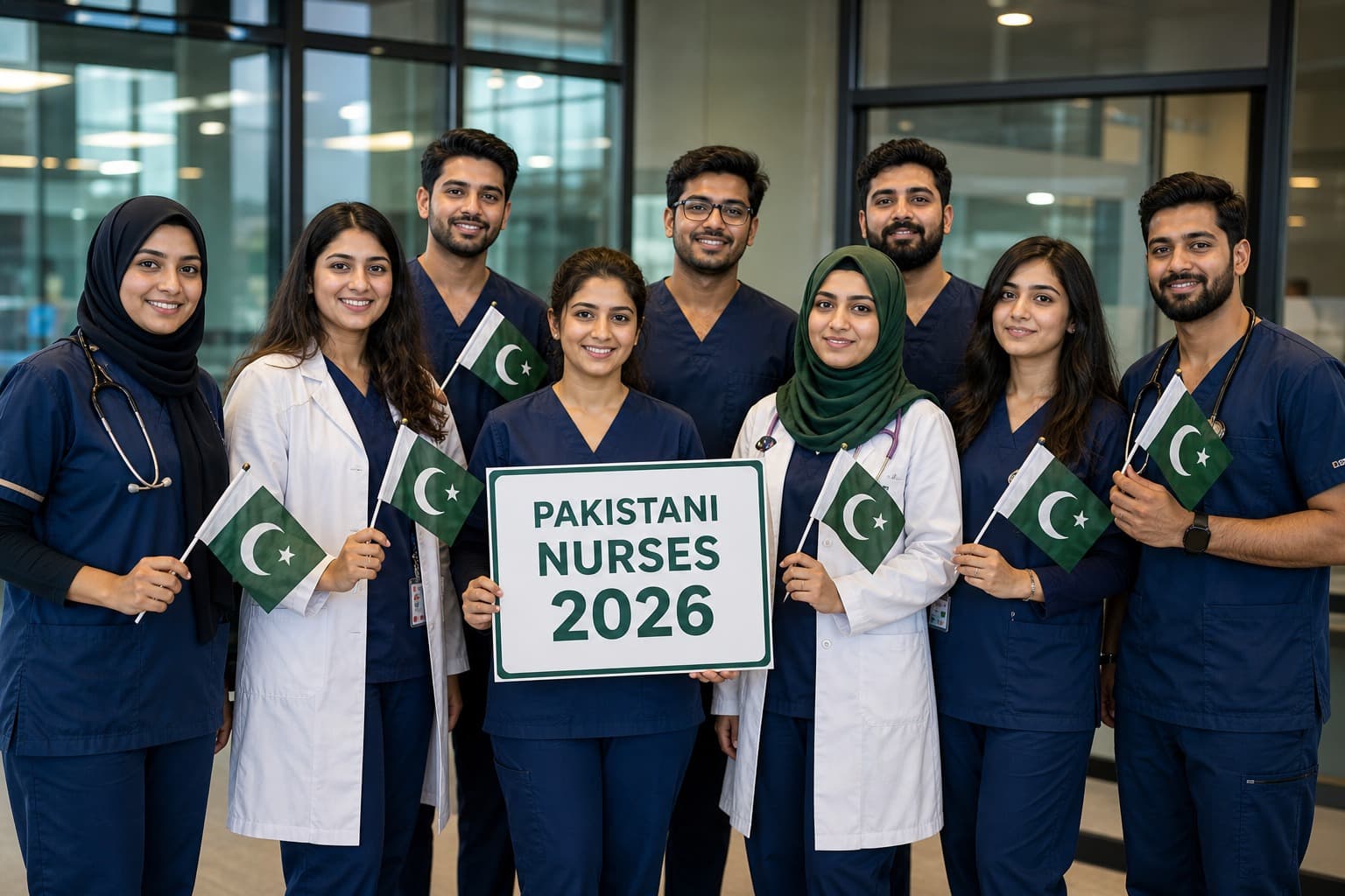 International nurses supported by The Nurses Guide toward U.S. careers