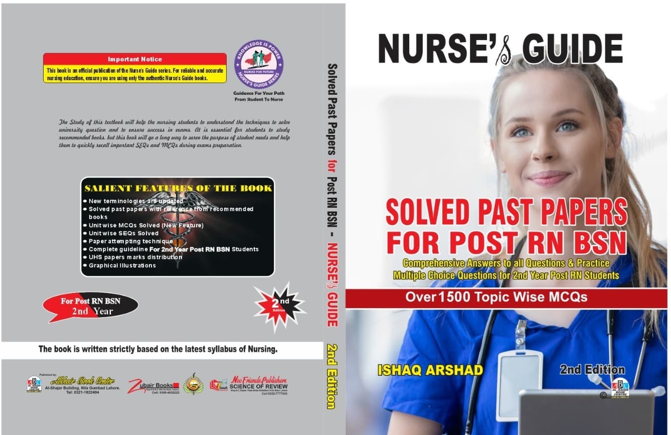 Nurse's Guide solved past papers — book 10