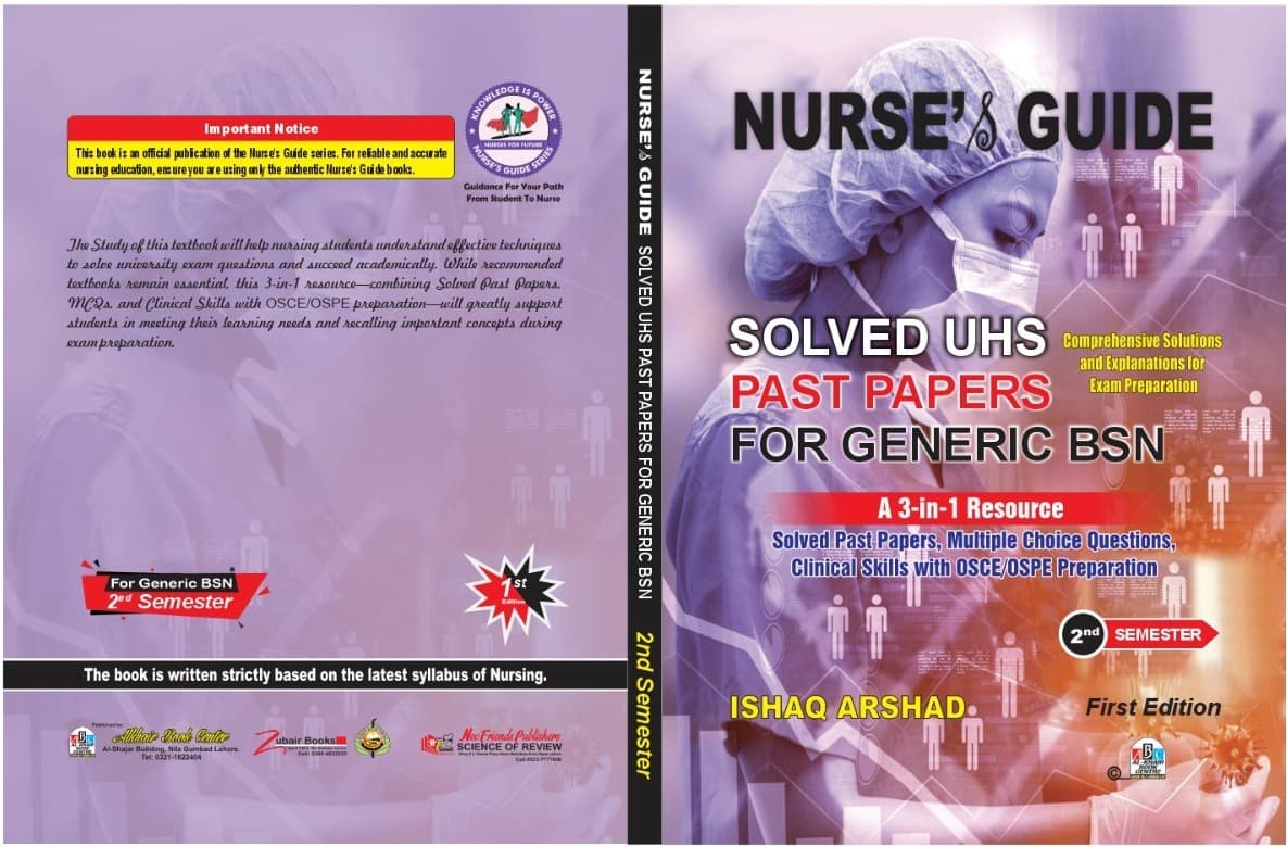 Nurse's Guide solved past papers — book 15