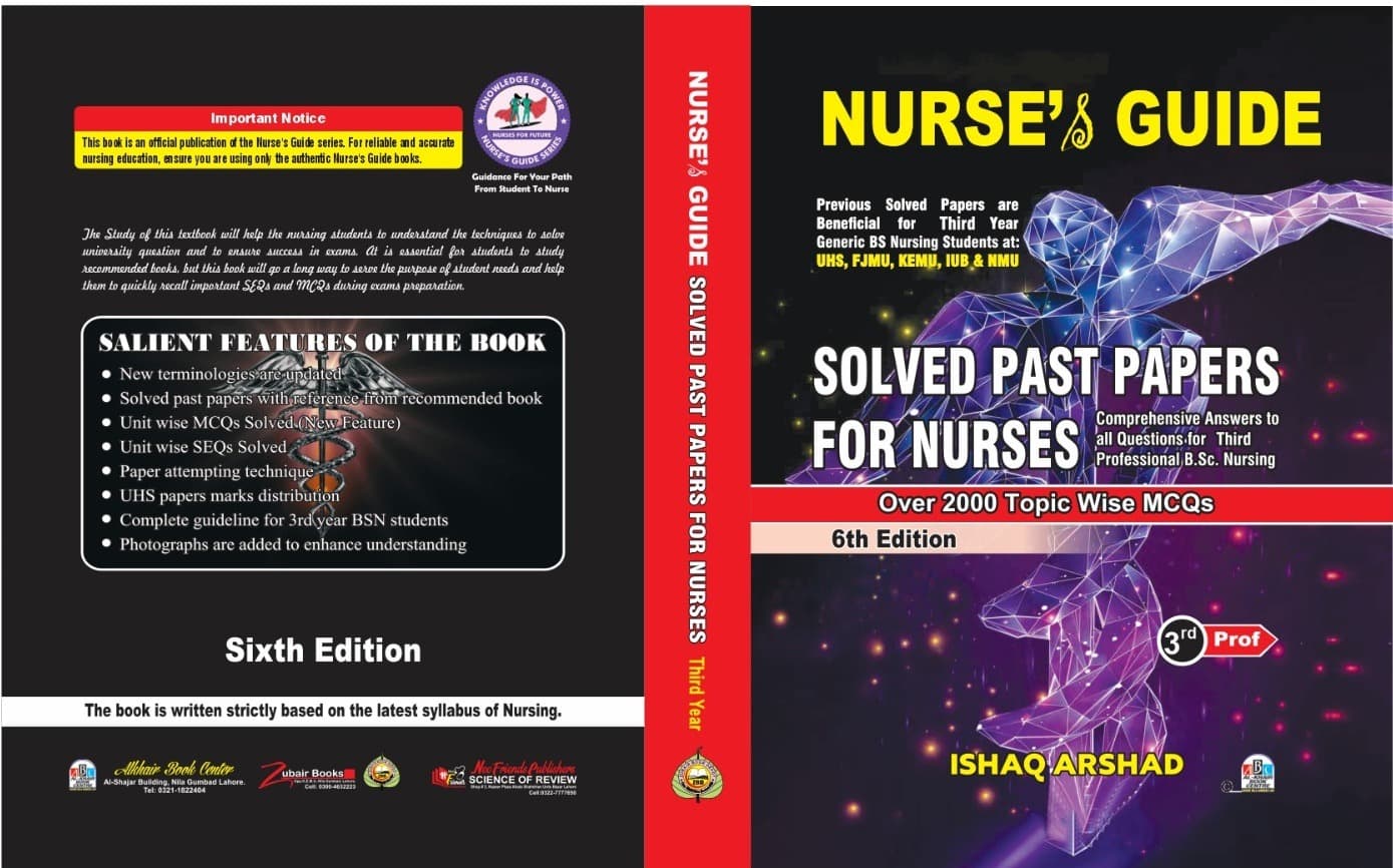 Nurse's Guide solved past papers — book 5